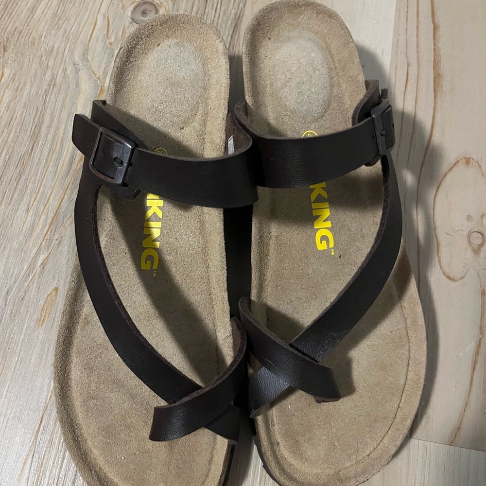 Viking Dark Brown Sandals